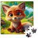 Пазл 64 эл 15&times;15 см De tail Любопытный лисенок Укр (Vladi Toys) фото 3