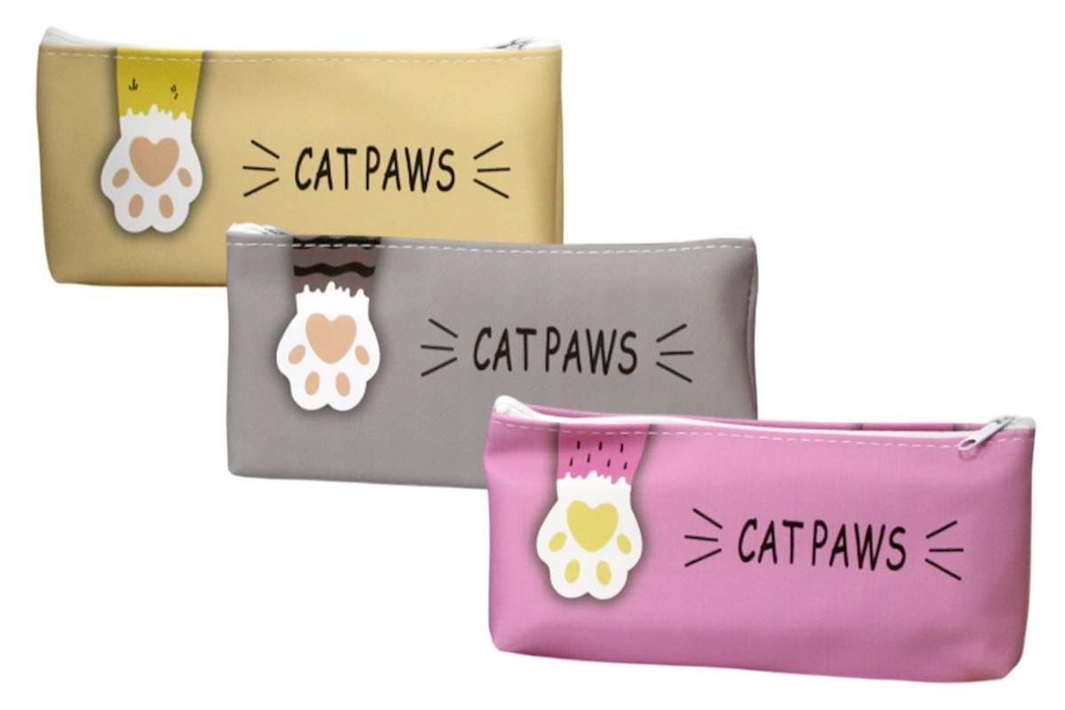 Пенал-косметичка ООПТ ПВХ 20*10см Cat Paws фото