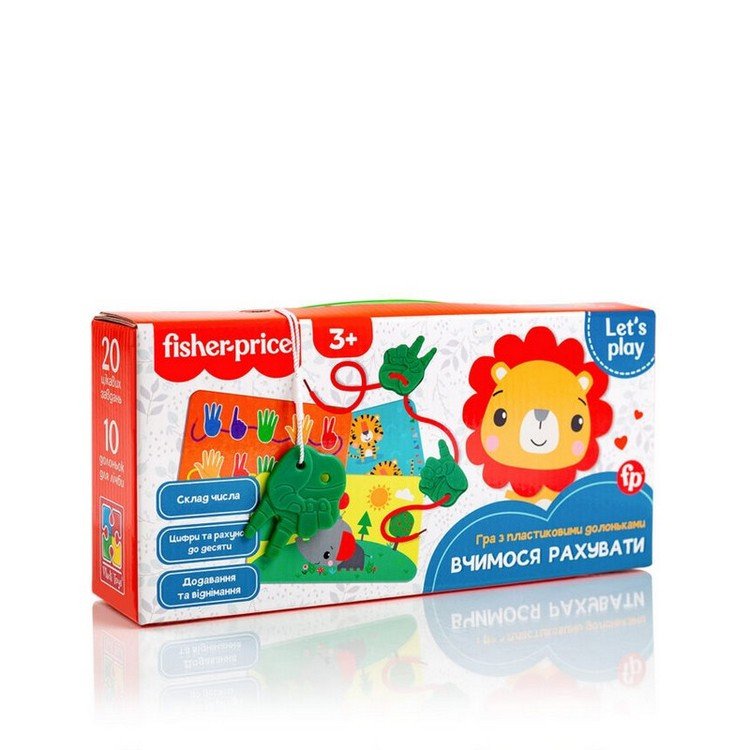 Гра навчальна Fisher Price. Вчимося рахувати Укр Vladi Toys фото