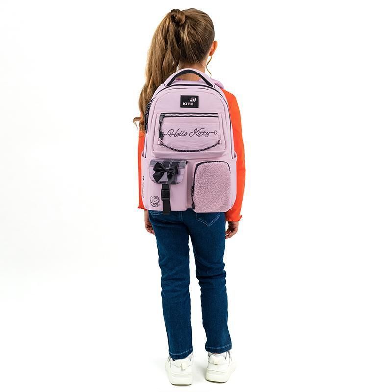 Рюкзак підлітковий Kite Education teens 2587M Hello Kitty 42 &times; 29 &times; 17см рожевий фото