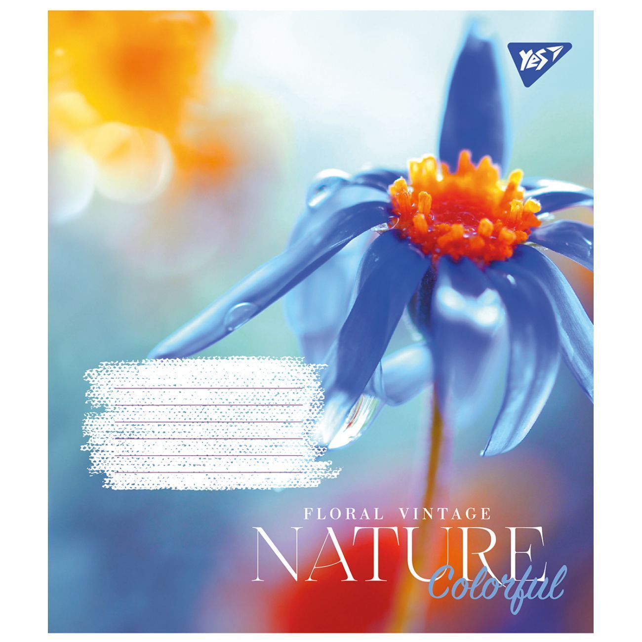 Зошит шкільний Yes 36 аркушів лінія Nature colorful фото