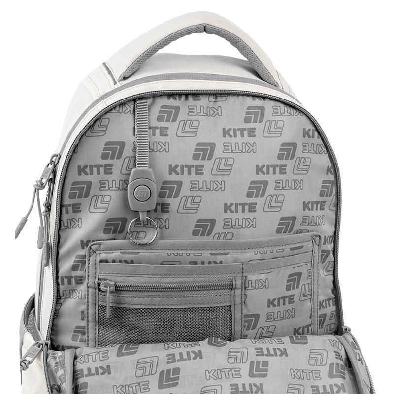 Рюкзак підлітковий Kite Education teens 2587M Iconic 42 &times; 29 &times; 17см бежевий фото