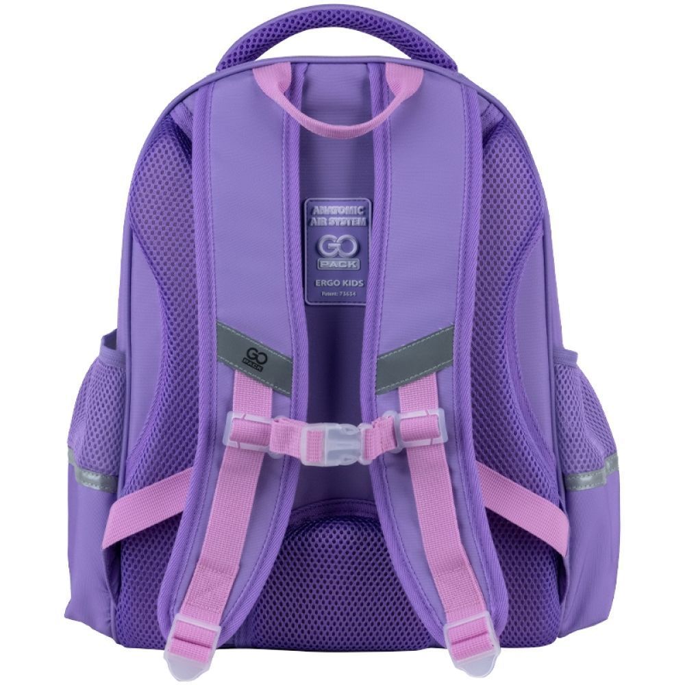 Рюкзак шкільний напівкаркасний для дівчинки GoPack Education 165M Yummy 38*28*13см фіолетовий фото