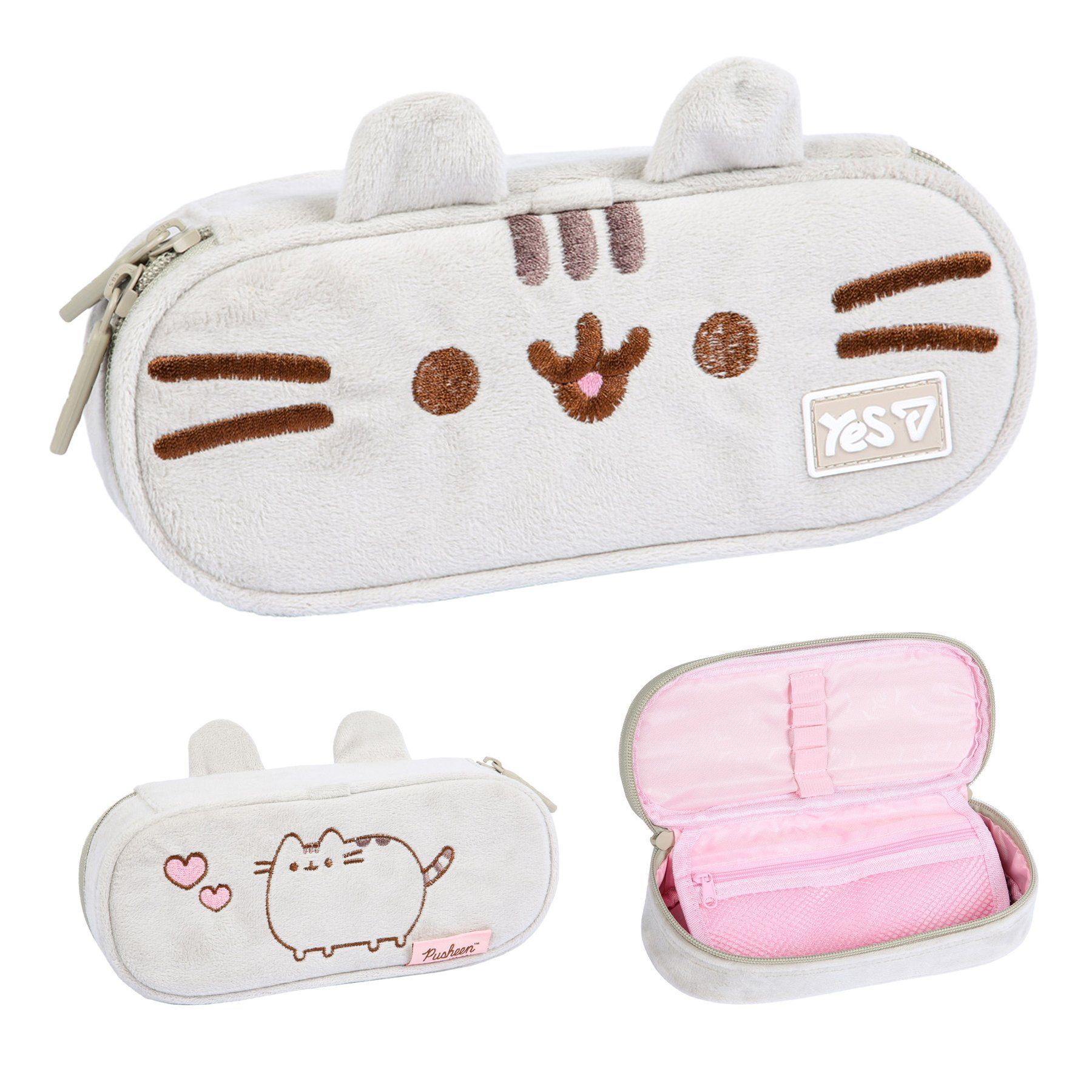 Пенал шкільний Yes для дівчинки на 1 відділення PH-30 Pusheen фото