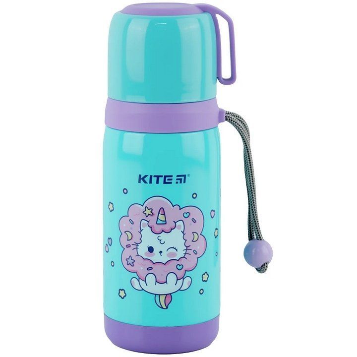 Термос Kite 350мл Rainbow Catcorn фото