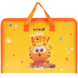 Папка-портфель пластикова А4 на блискавці Kite Garfield з текстильними ручками фото 1