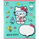 Зошит шкільний Kite 12 аркушів коса лінія, гібридний лак + УФ лак Hello Kitty фото 7