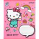 Зошит шкільний Kite 12 аркушів коса лінія, гібридний лак + УФ лак Hello Kitty фото 5