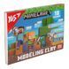 Пластилін Yes Minecraft 18 кольорів 360г фото 1