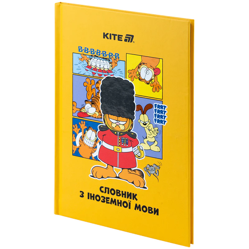 Зошит-словник для запису іноземних слів Kite Garfield А5 60арк фото