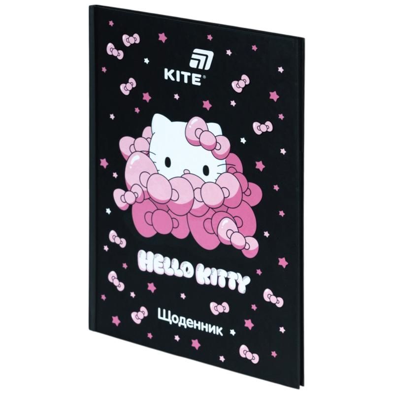Щоденник шкільний Kite Hello Kitty тверда обкладинка фото